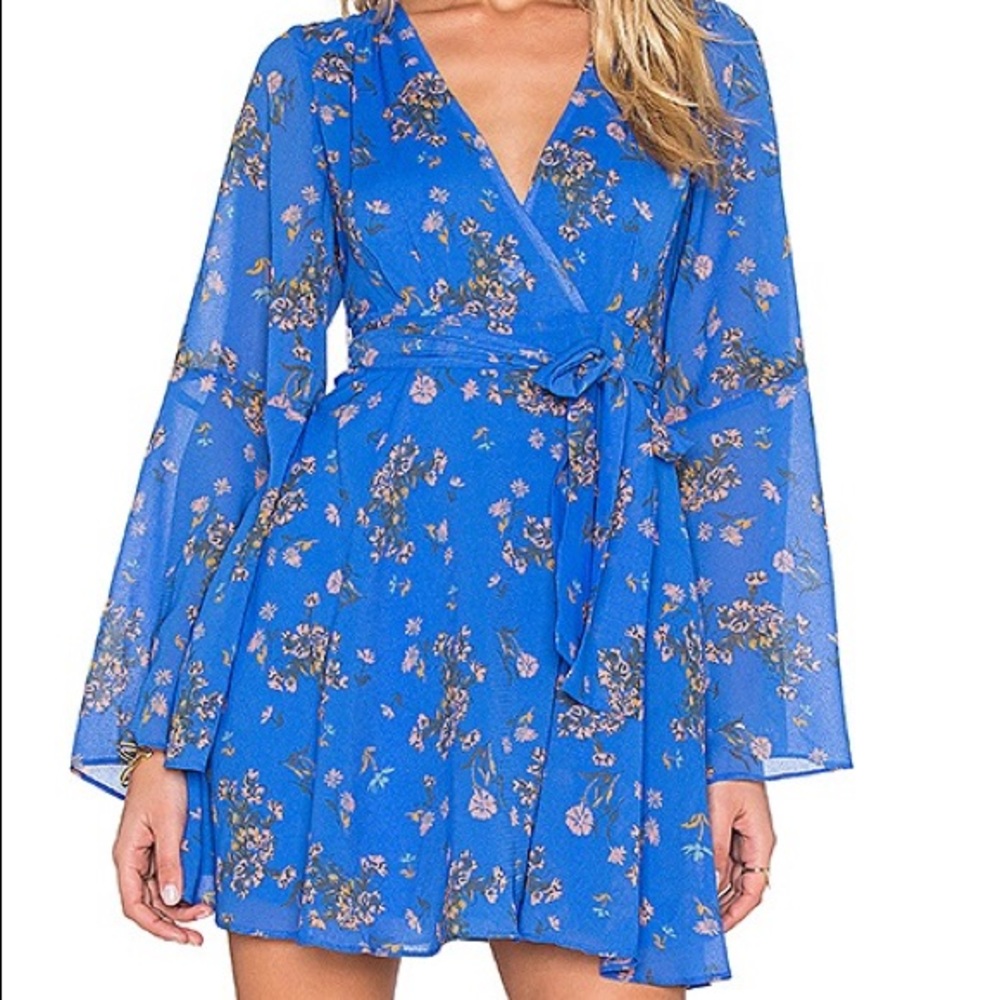 Free people blue dress
